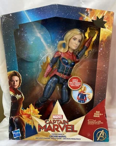 Muñeca Superhéroe Electrónica Capitana Marvel Photon Power FX Capitana Marvel - Imagen 1 de 2