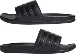 Brand New Adidas Adilette Comfort Slides (Men's Size 11/Women's Size 12) Black - Picture 1 of 4