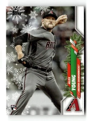 2020 Topps Holiday - #HW163 Alex Young (RC) TS1 - Image 1 of 2