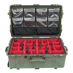 Gepolsterter Teiler oder Deckelorganizer für Pelican1650 Peli Hüllen (KEIN Etui) - Bild 1 von 39