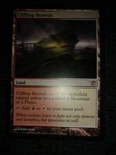 MTG, Clifftop Retreat, Innistrad, LP, Magic the Gathering