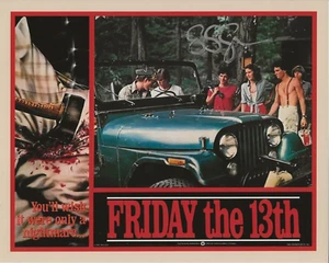 Sean Cunningham REAL hand SIGNED Friday The 13th Photo #2 COA Autographed - Picture 1 of 2