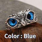Vintage Ring Open Adjustable Owl Eye Statement Ring Jewelry Mother's Day Gift