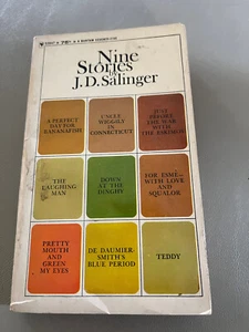 Nine Stories by J. D. Salinger - 1968 Bantam Vintage Paperback Short Story - Picture 1 of 5