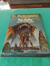 El Mercenario Comic Album von 1988 Blau Bastei Verlag 71103