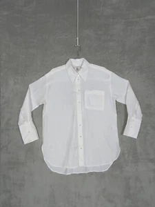Banana Republic shirt Women's S Classic Linen Button up Long Sleeve lagenlook - Picture 1 of 9