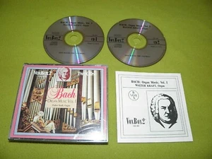 Bach : Organ Music Vol. 1  - Walter Kraft / 1992 VOX Box Set 2xCD + Booklet NM - Picture 1 of 2