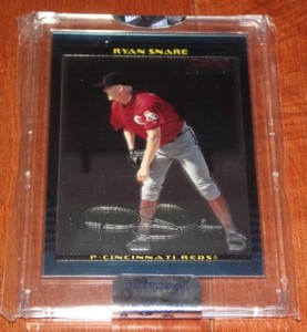 2002 Bowman Chrome Uncirculated #257 Ryan Snare Cincinnati Reds RC *A3