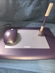 Wacom Intuos 2 4 x 5 USB Graphics Tablet - w/Pen and Mouse - Picture 1 of 6