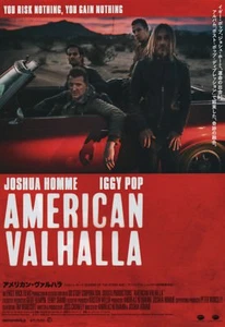 American Valhalla 2017 Iggy Pop Japanese Chirashi Mini Movie Poster B5  - Bild 1 von 2