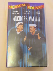 Vintage Anchors Away Frank Sinatra Gene Kelly VHS Video Cassette Film. 2000. Cer - Picture 1 of 4