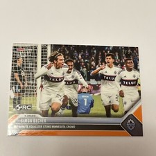 2023 Topps Now MLS 50 SIMON BECHER VANCOUVER WHITECAPS FC ROOKIE RC ORANGE 3/5