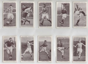 Football Card Churchmans 1938  - #48 Vic Woodley  Chelsea