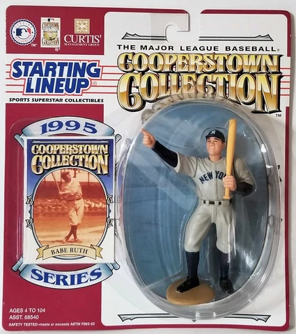 1995 Starting Lineup Babe Ruth Cooperstown Collection SLU Kenner Sports Figure 2 Cover