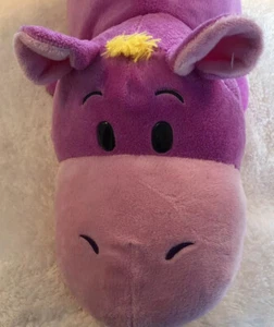 Flip A Zoo Geo Giraffe & Ava Hippo 2015 Jay@Play Plush Pillow Animals 16" EUC - Picture 1 of 6