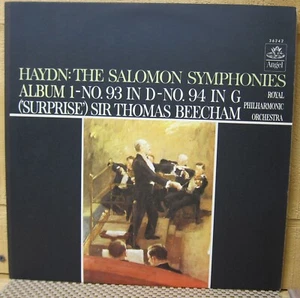 Haydn-The Salomon Symphonies Alb 1 - Beecham, Royal Philharmonic - Angel 1964 - Imagen 1 de 2