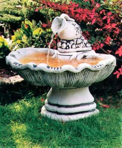 Gartenbrunnen Springbrunnen Beckenbrunnen Krugbrunnen Wasserspiele Kaskade - Bild 1 von 2