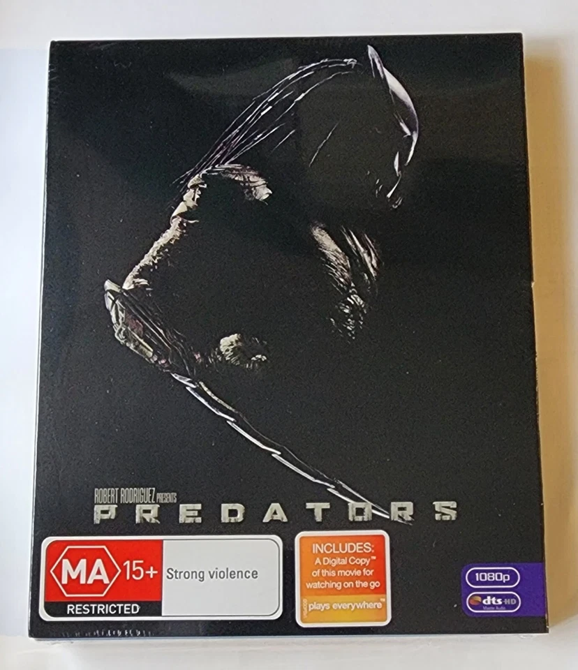 Predators Blu-Ray | Region B | Slipcover + Mini Comic Book Edition | Brand New - Image 1 of 1
