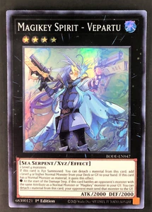 Yugioh Magikey Spirit - Vepartu - BODE-EN047 - Super Rare - 1st Edition NM - Picture 1 of 2