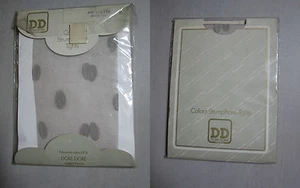 COLLANT VOILE GROS POIS DORE DORE GRIS SOURIS TAILLE T2 Fabriqué en France - Imagen 1 de 1