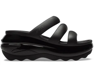 Crocs Unisex Classic Mega Crush Sandalo con Triplo Cinturino - Nero - Foto 1 di 15