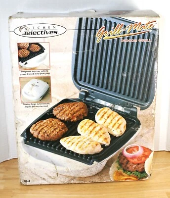 Indoor Grill - Kitchen Selectives Grill Mate - CG 4 - Non Stick - NEW IN BOX Foto 1 de 4