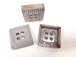 68 Way PCB Through Hole PLCC Socket Textool 68-PIN PLCC- 68-PIN SOCKET x5pcs - Picture 1 of 5