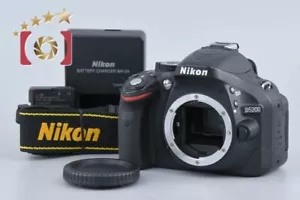 Nikon D5200 Black 24.1 MP Digital SLR Camera Body - Picture 1 of 14