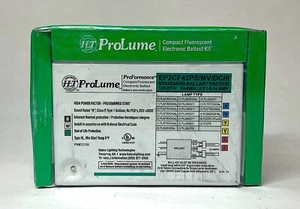 ProLume EP2CF42PS/MV/DC/K Electronic Ballast Kit 52108 , Factory Sealed NIB ! - Picture 1 of 5