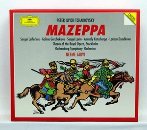 NEEME JARVI, SERGEI LEIFERKUS, SERGEI LARIN - TCHAIKOVSKY Mazeppa DGG 3xCDs NM - Picture 1 of 2
