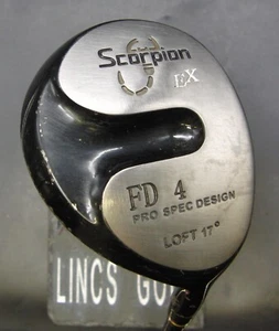 Scorpion EX FD Pro spec Design 17° Wood Regular Graphite Shaft Professional Grip - Picture 1 of 5