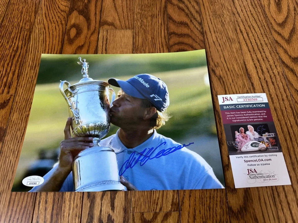 Retief Goosen Signed 8x10 Photograph-  PGA- JSA Authenticated- COA- Auto - Image 1 of 1