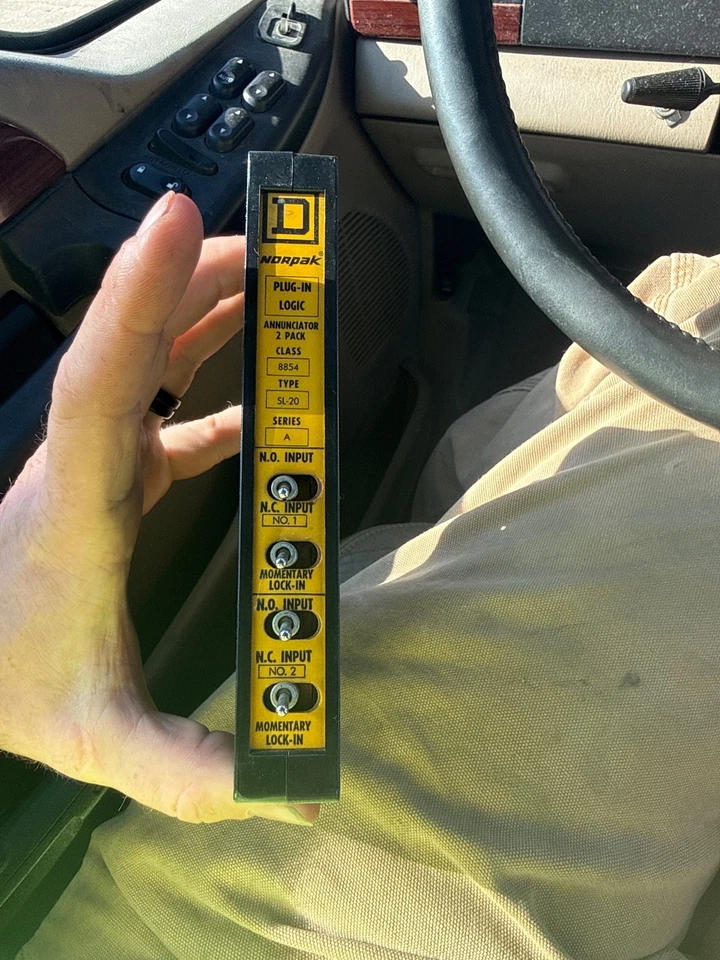  SQUARE D 8854 SL-2 Norpak Plug In Logic Module 8854SL2 4 Input Nor 8 Pack Symax - Image 1 of 1