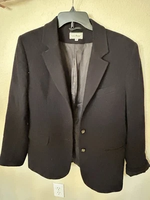 L L Bean Wool Peacoat/ Blazer, Vintage, Fully Lined, Women’s Size 14 - Image 1 of 4
