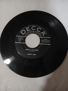 45 RPM Justin tubbs record - Bild 1 von 1