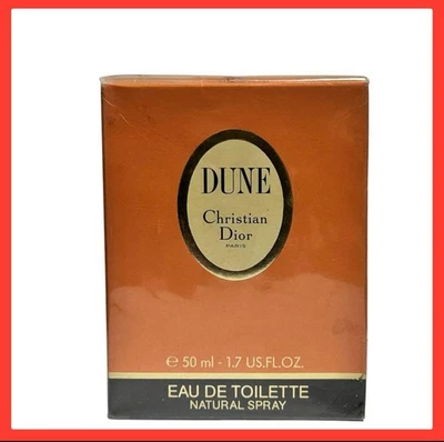 Vintage NEW Sealed Christian Dior Dune Eau de Toilette 1.7 fl oz/50ml HW1 - image 1 of 4