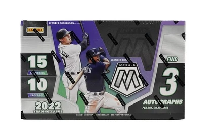 2022 Panini Mosaic Baseball Hobby Box - Image 1 of 2