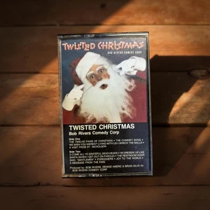 Twisted Christmas Cassette Tape Bob Rivers Comedy Corp Funny Holiday Music - Picture 1 of 3