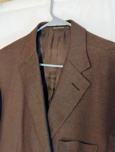 Ermenegildo Zegna Anzug Sakko Blazer Braun Wolle Made in Switzerland Gr. 56R? - Bild 1 von 15
