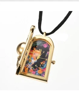 Disney Alice in Wonderland Pendant Watch with Door Knob Unique Collectible Item - Picture 1 of 7