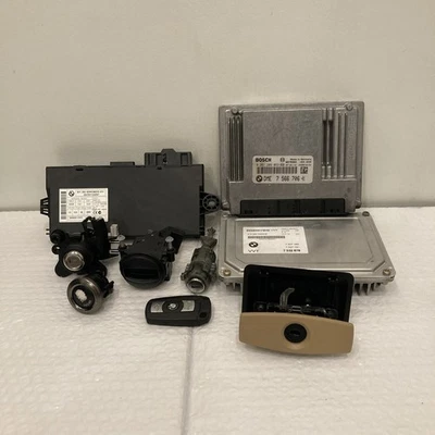 06-07 JUEGO MÓDULOS BMW 550i 650i 750i E60 E61 E63 E64 E65 E66 4.8L N62TU DME CAS2 Foto 1 de 4