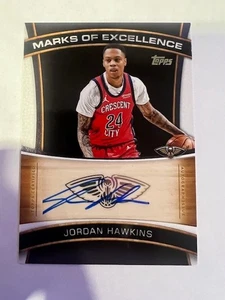 JORDAN HAWKINS 2025-26 Topps Baloncesto AUTO Marcas de Excelencia Pelicans UConn - Imagen 1 de 3