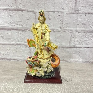 Guanyin Kuan Yin Guanyin Bodhisattva Figur 12,5 Zoll IST-ZUSTAND - Bild 1 von 12