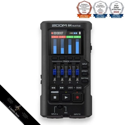 ZOOM R4 Multi Trak Portable Bounce Repeat Recorder XLR TS Send Effects R 4 Japan - Image 1 of 4