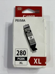 Genuine Canon Pixma PGBK 280 XL PGI-280XL BLACK Ink Cartridge Sealed OEM - Picture 1 of 1