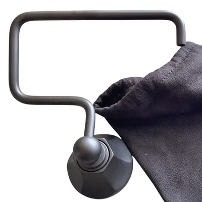 Soporte de papel higiénico Rohl WE8MB Wellsford montado en la pared Euro - negro mate Foto 1 de 3