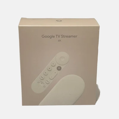Goolge TV Streamer 4K 32GB Porcelaine mit Sprachfernbedienung I NEU & OVP - Bild 1 von 4