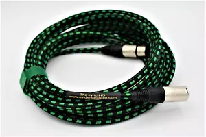 17' XLR Microphone Cable ~ EA Lyric HG 17 foot Gold or Nickel XLRs ~ FREE BAG - Picture 1 of 2
