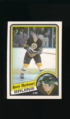 1984-85 OPC #8 Nevin Markwart RC * Left Wing * Boston Bruins * EX-MT/NM * - Image 1 of 2