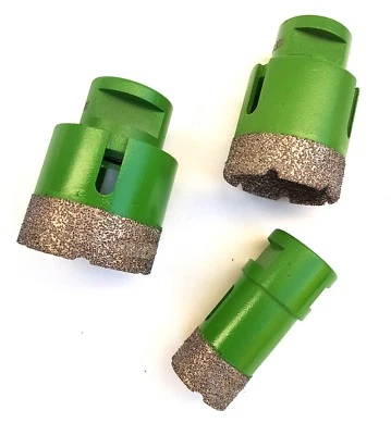 DWP Diamant Fliesenbohrer ø 6-68 mm M14 Diamantbohrer VACUUM Fliese Trockenbohrer